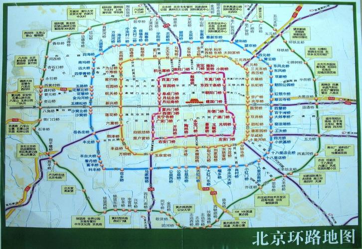 北京有几环怎么划分