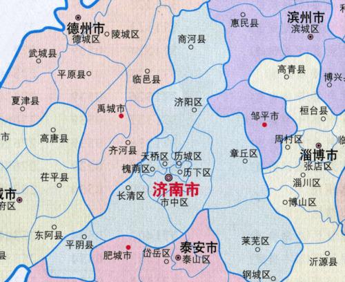 济南市有几个区几个县的相关图片