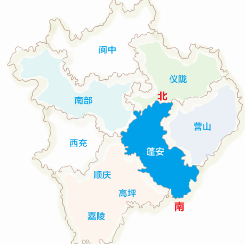 蓬安县属于哪个市的相关图片